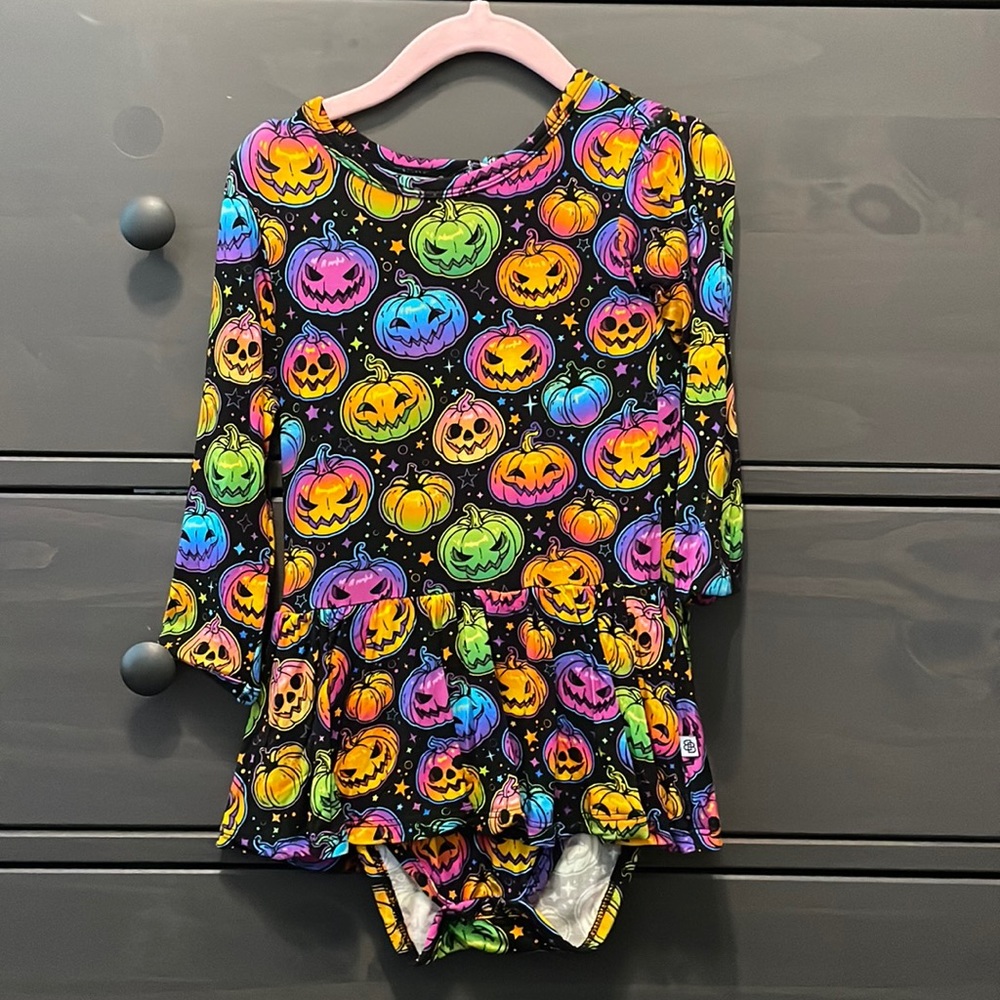 Bums and Roses Glow Hard Twirl- New Size 2T